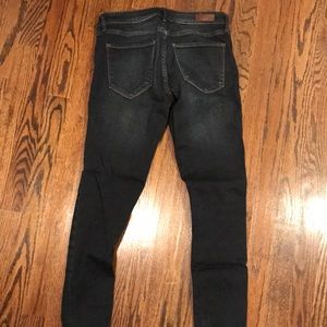 A&F dark wash jeans
